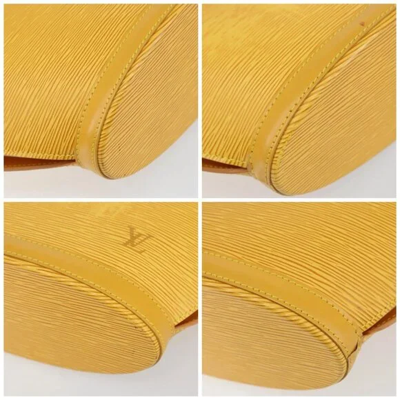LOUIS VUITTON Epi Saint Jacques Poignees Long Bag Yellow - Picture 14 of 16